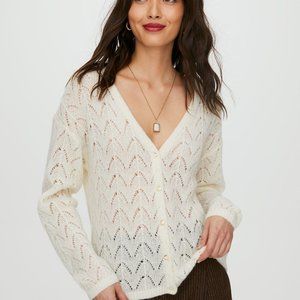 Aritzia Wilfred Front to Back Cardigan in Giselle